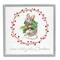 Stupell Industries Holly Jolly Christmas Mouse Framed Giclee Art